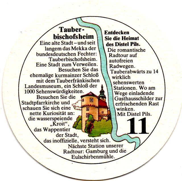 tauberbischofsheim tbb-bw distel entdecken II 11b (rund215-11 tauberbischofsheim)